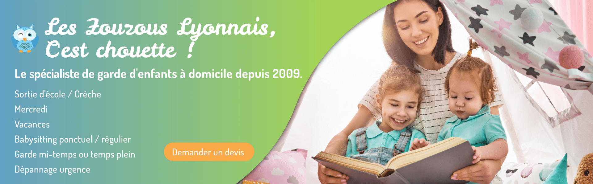 Garde enfants à domicile Lyon