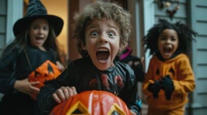 Halloween et la peur chez les enfants