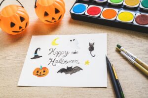 carte halloween activités enfants