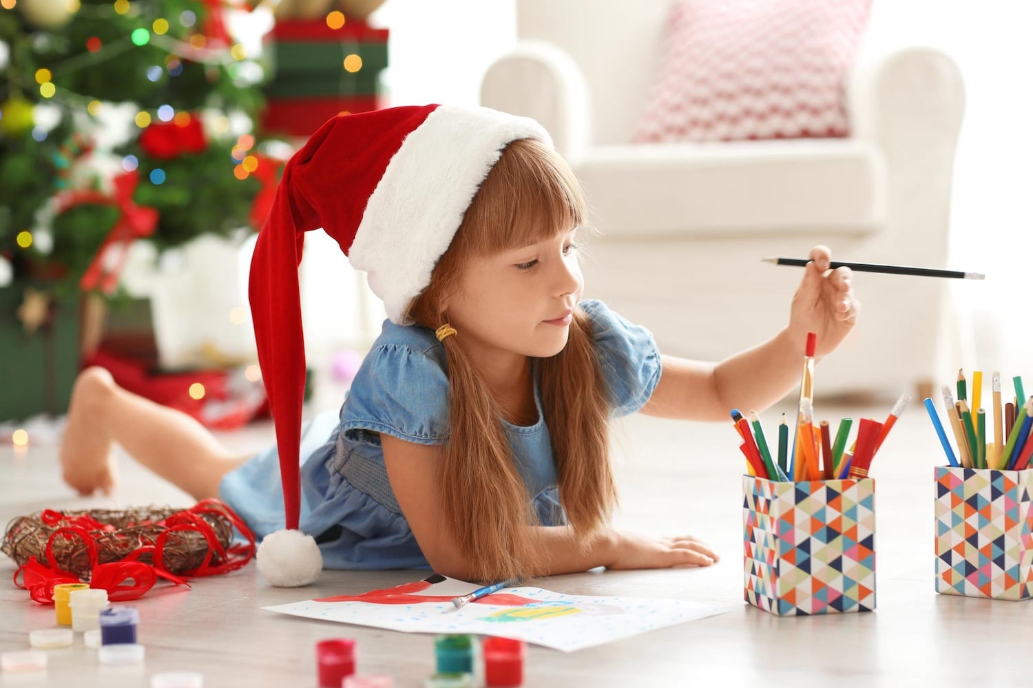 Nos coloriages de Noël téléchargeables pour Enfants